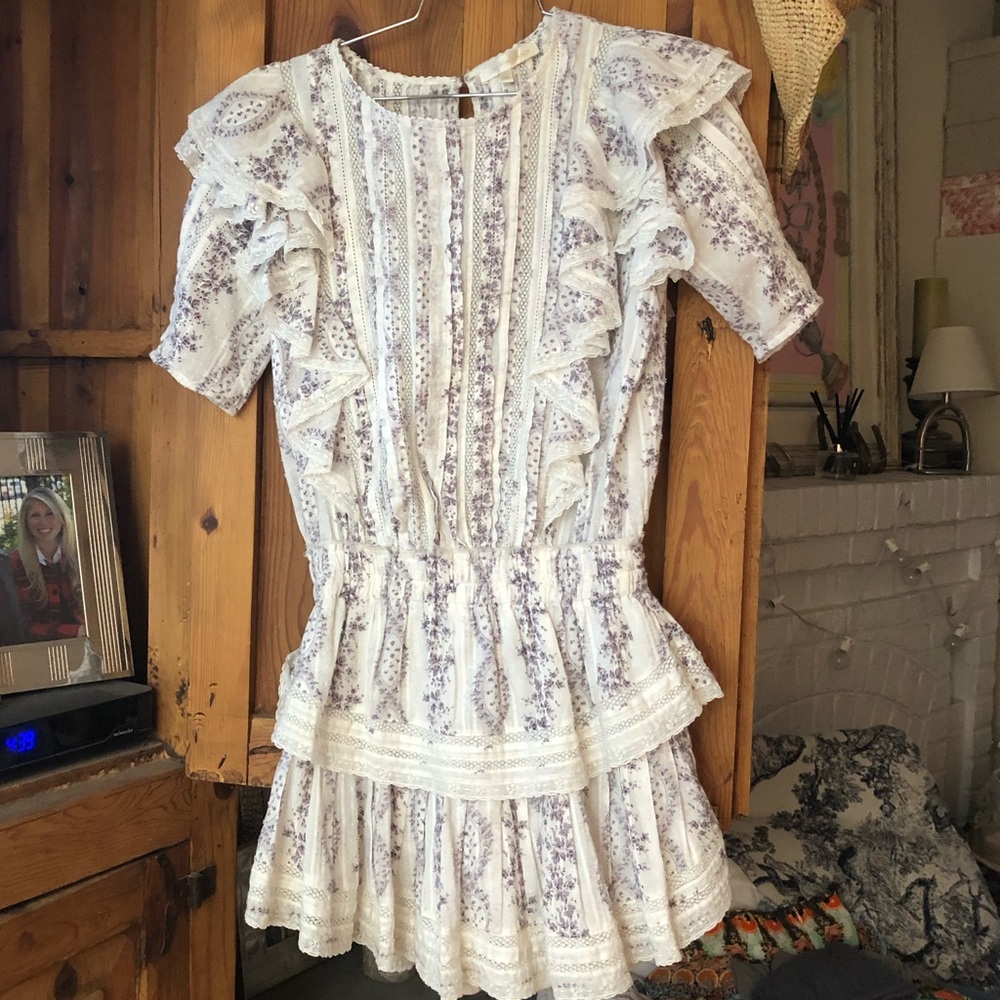 NWOT Loveshackfancy Stella dress size small